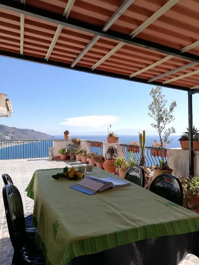 Il Normanno, Appartamento Con Panorama Mozzafiato Taormina 0*,