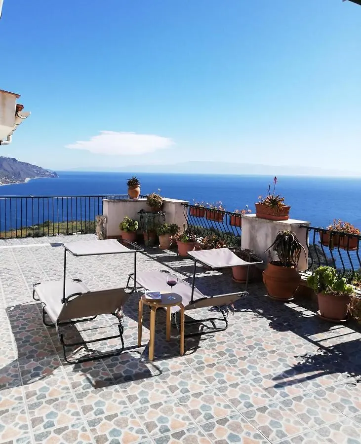 Il Normanno, Appartamento Con Panorama Mozzafiato Taormina